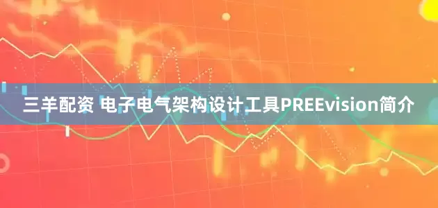 三羊配资 电子电气架构设计工具PREEvision简介